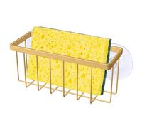 SHFKS Sponge Holder for Kitchen Sink,Sink Caddy - Sponge Holder for Dish(Gold)