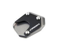 SHFT Compatible with CB500X CB 500 X CB 500X 2013-2022 2021 2020 Motorcycle Accessories Kickstand Foot Side Stand Enlarge Pad & Valve Caps(Color:Gold)(Grey)