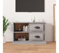 ShGaxin TV Cabinet Grey Sonoma 73x35.5x47.5 cm Engineered Wood,Luxury Tv Stand,Corner Tv Unit,Tv Media Cabinet