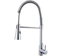 SHGDAIO Kitchen Mixer tap Cold and hot Water Mixing Spring pulls Kitchen Faucet, Vegetable Basin and Sink Faucet Family