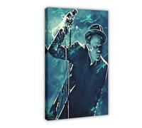 SHGJE Actor Tom Waits Poster Canvas Poster Frame-style 08x12inch(20x30cm)