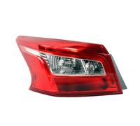 SHGJGH Rear Tail Light For Nissan For Sylphy For Sentra 2016 2017 2018 2019 Left Right Side Tail Lamp Rear Light Brake With Car Tail Lights(Outside-left)