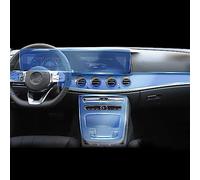 SHGUOMSC Car Center console GPS navigation Transparent TPU Protective film -scratch Repair Interior refit Accessories，For Class-E Coupe W213 2019-2023(Full set RHD D)