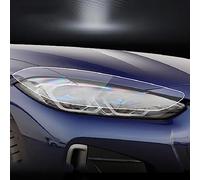 SHGUOMSC Car Exterior PPF protective film Headlamp scratch protection TPU transparent film refit Accessories，For BMW i4 2022-2023(Black)