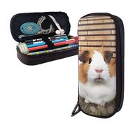 shgwehh Pencil Case Guinea Pigs Printed Big Capacity Pencil Case Pencil Pouch Simple Stationery Organizer for Office Travel Holder Box