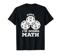 Shh im Doing Math Gym Shirt Weight Lifting Workout Training T-Shirt
