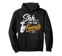 Shh.. I'm The Favorite Funny Siblings Pullover Hoodie