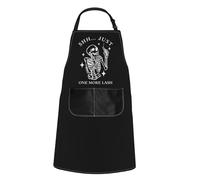 Shh Just One More Lash Kitchen Apron Beauty Lashes Gift Makeup Artist Gift Makeup Lover Gift (More Lash Apron EU)