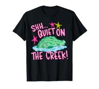 Shh Quiet On The Cr lligator Gator T-Shirt