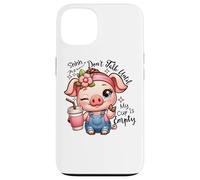 Shhh Dont Talk Until My Cup Is Empty Funny Coffee Case for iPhone 13