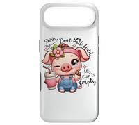Shhh Dont Talk Until My Cup Is Empty Funny Coffee Case for iPhone Air