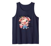 Shhh Dont Talk Until My Cup is Empty Funny Coffee Tank Top