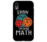 Shhh I’m Doing Math Vintage Weightlifting Training Workout Case for iPhone XR