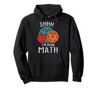 Shhh I’m Doing Math Vintage Weightlifting Training Workout Pullover Hoodie