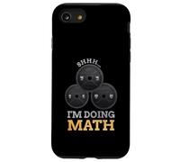 Shhh I'm Doing Math Fitness Weight Lifting Workout Training Case for iPhone SE (2020) / 7/8