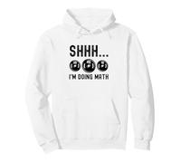 Shhh I'm Doing Math Fitness Weightlifters Pullover Hoodie