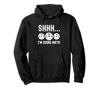 Shhh I'm Doing Math Fitness Weightlifters Pullover Hoodie