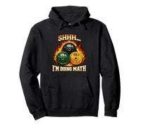 Shhh I'm Doing Math Funny Weight Lifting Workout Training Pullover Hoodie