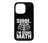 Shhh Im Doing Math Funny Weightlifting Gym Exercise Case for iPhone 13 Pro