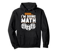 Shhh... I'm Doing Math Training Workout Weightlifting Muscle Pullover Hoodie