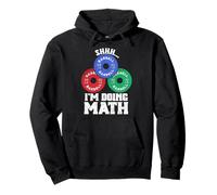 Shhh I'm Doing Math Weight Lifting Funny Training and Gym Pullover Hoodie