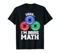 Shhh I'm Doing Math Weight Lifting Funny Training and Gym T-Shirt