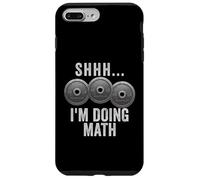 Shhh I'm Doing Math Weights Gym Funny Workout Case for iPhone 7 Plus/8 Plus