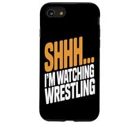 Shhh I'm Watching Wrestling Wrestling Enthusiast Case for iPhone SE (2020) / 7 / 8