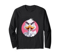 Shhh no one cares duck for one who needs calm Long Sleeve T-Shirt