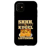 Shhh The Kugel Is Listening Funny Jewish Food Humor Case for iPhone 11