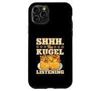 Shhh The Kugel Is Listening Funny Jewish Food Humor Case for iPhone 11 Pro