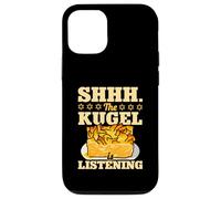 Shhh The Kugel Is Listening Funny Jewish Food Humor Case for iPhone 12/12 Pro