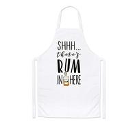 Shhh There's Rum in Here Chefs Apron