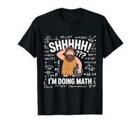Shhhhh I'm Doing Math Funny Gym T-Shirt