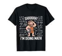 Shhhhh I'm Doing Math Funny Gym T-Shirt