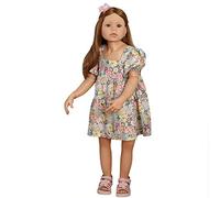 SHHYD 98CM Original Masterpiece Doll Toddler Princess Baby Girl 3-4Years Old Real Baby Dress Model Ball Jointed Full Body