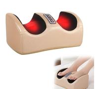 Shiatsu Foot Massager, Leg Massage with Heating Function, 8 Massage Techniques & 5 Intensity Levels, Relaxes Leg Muscles, Foot and Leg Massager with Massage Rollers for Deep Tissue Massage (Gold)
