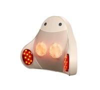 Shiatsu Lower Back Massager, Neck and Back Massage with Heat, 4D Kneading Massage Pillow Gifts for Women Men, Deep Tissue Shiatsu Massager Pain for Office Chair,Beige-One Size