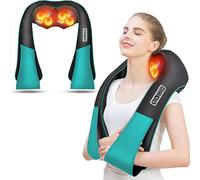 Shiatsu Neck Back Massager with Heat Deep Kneading Shoulder Pillow Electric Pro