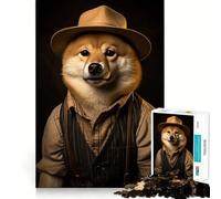 Shiba Farming Charm Jigsaw Puzzles 1000 Pieces for Teenagers Memory Upgrade Relaxing Fun Sharp Cut Art Collection Piece 38x52cm