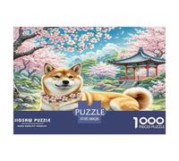 Shiba Inu 1000 Piece Jigsaw Puzzles for Adults Fun, Challenging & Brainteasing Beautiful Home Decoration Challenge High Difficulty 38x26cm/1000pcs