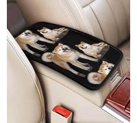 Shiba Inu Akita Inu, Vehicle Center Console Armrest Cover Pad Soft Comfort Car Handrail Box Cushion Universal