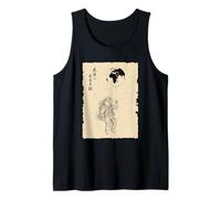 Shiba Inu Astronaut Japanese Art Earth as Balloon Tank Top