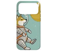 Shiba Inu Astronaut Retro Space Dog Tennis Ball Planet Art Case for iPhone 17 Pro Max
