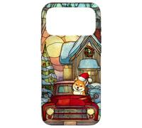 Shiba Inu Christmas Dog Red Truck Holiday Case for iPhone 17 Pro Max