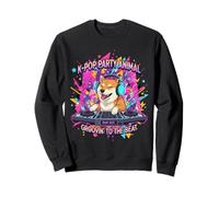 Shiba Inu DJ K-Pop Party Funny Dog Sweatshirt