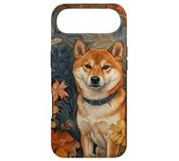 Shiba Inu Dog Botanical Floral Art Case for iPhone Air