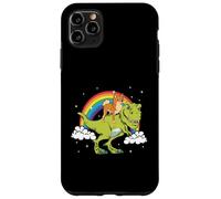 Shiba Inu Dog Dinosaur Tyrannosaurus T-Rex Rainbow Cloud Case for iPhone 11 Pro Max