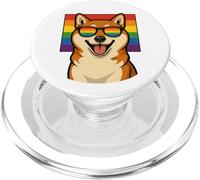 Shiba Inu dog, Gay Pride, Queer, LGBTQ+, PopSockets PopGrip for MagSafe