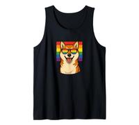 Shiba Inu Dog, Gay Pride, Queer, LGBTQ+, Tank Top